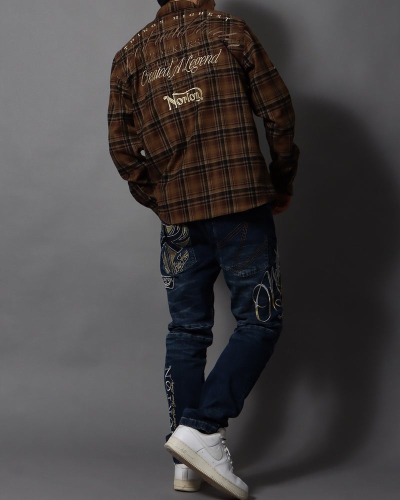 オリーブ：178cm/75kg(Lサイズ着用)
