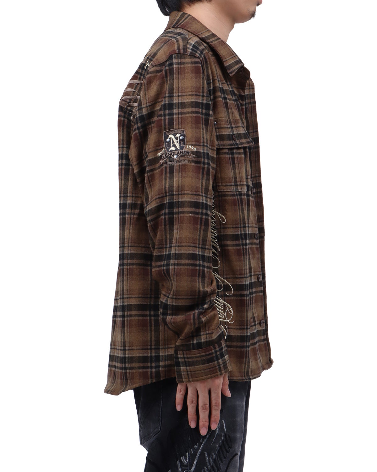 オリーブ：173cm63kg(Lサイズ着用)