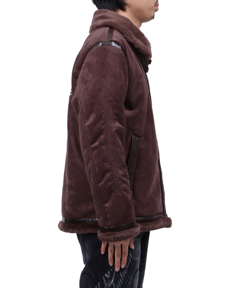 ダークブラウン：173cm63kg(Lサイズ着用)
