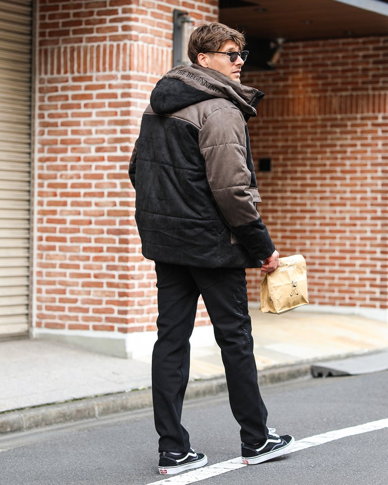 ブラック：183cm/70kg(Lサイズ着用)