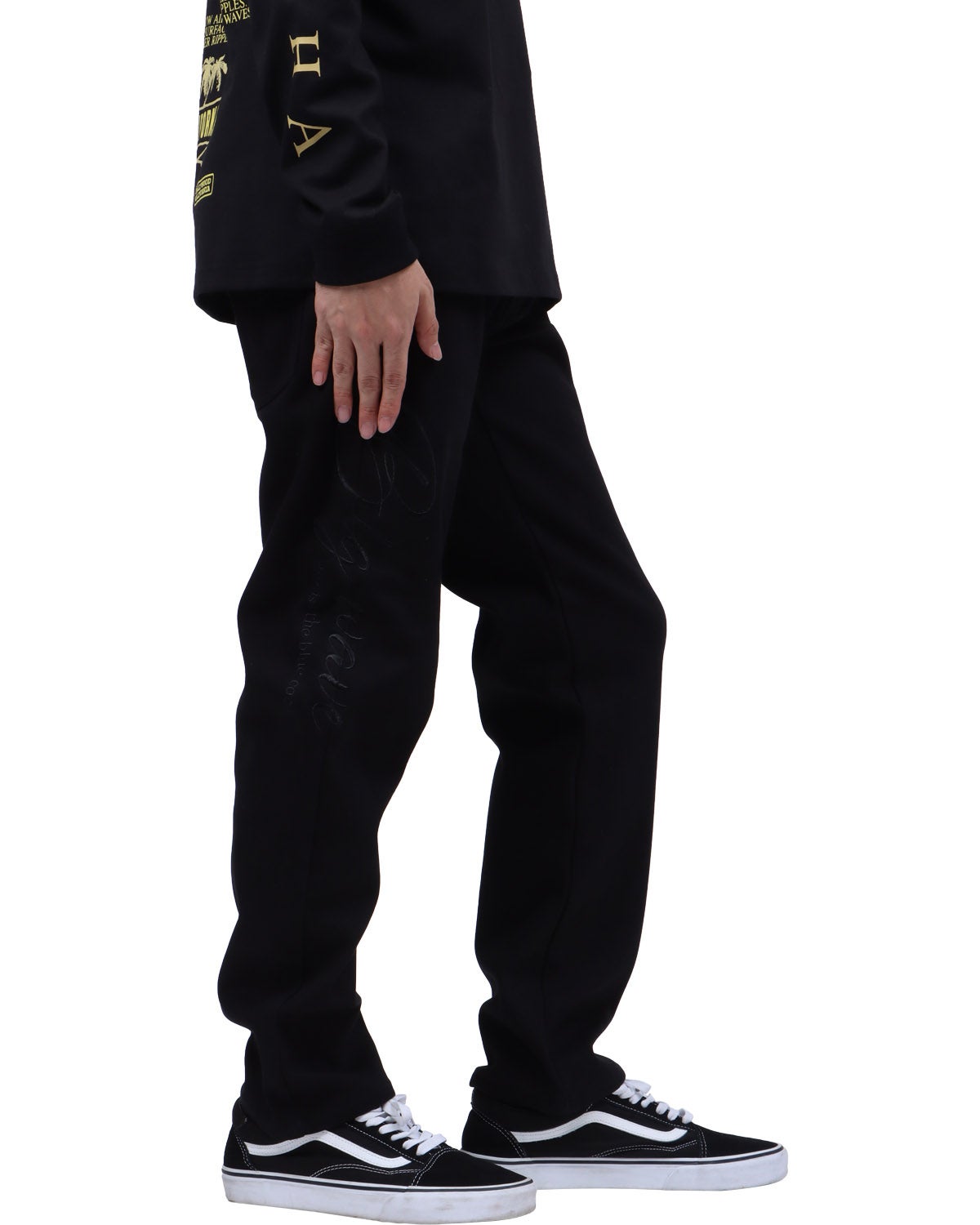 ブラック：173cm63kg(Lサイズ着用)