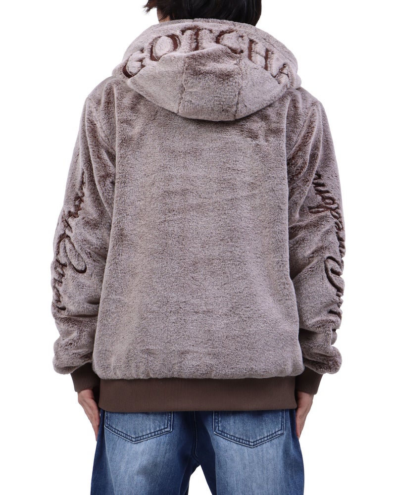 ブラウン：173cm63kg(Lサイズ着用)