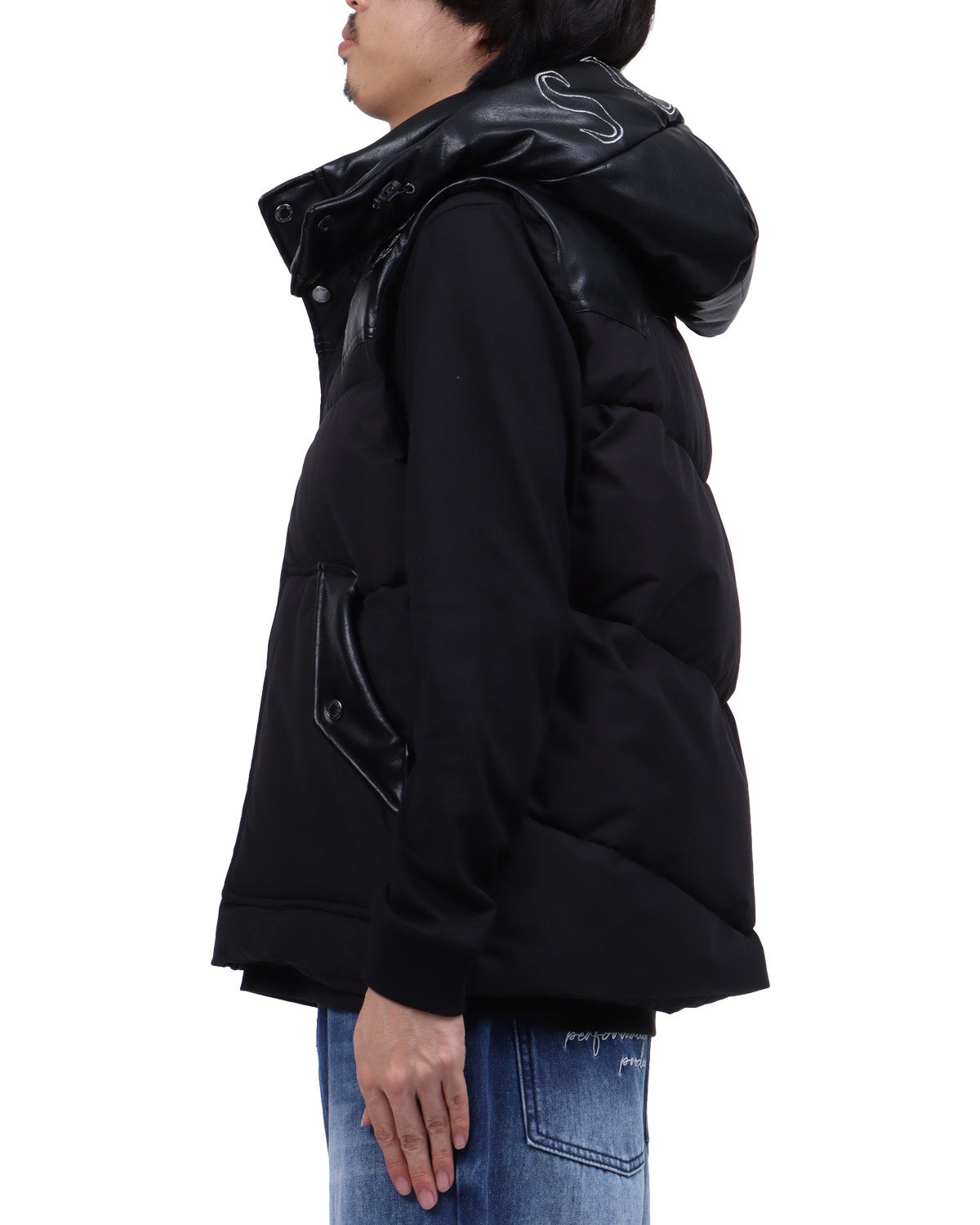ブラック：173cm63kg(Lサイズ着用)