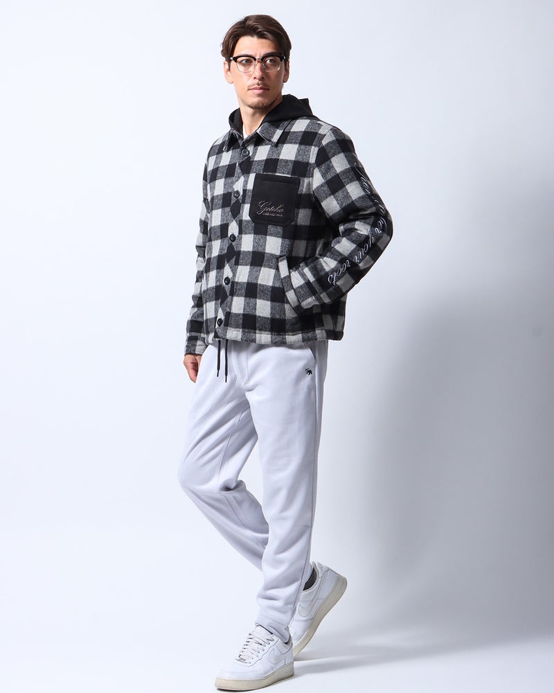 ブラック：180cm/70kg(Lサイズ着用)