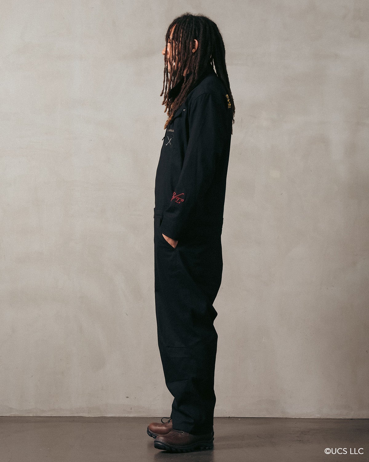 ブラック：181cm(XLサイズ着用)