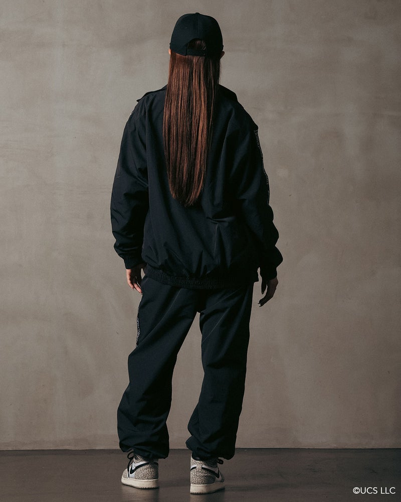 ブラック：163cm(Mサイズ着用)