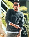 ブラック：183cm(Lサイズ着用)