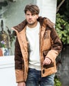 キャメル：183cm/70kg(Lサイズ着用)