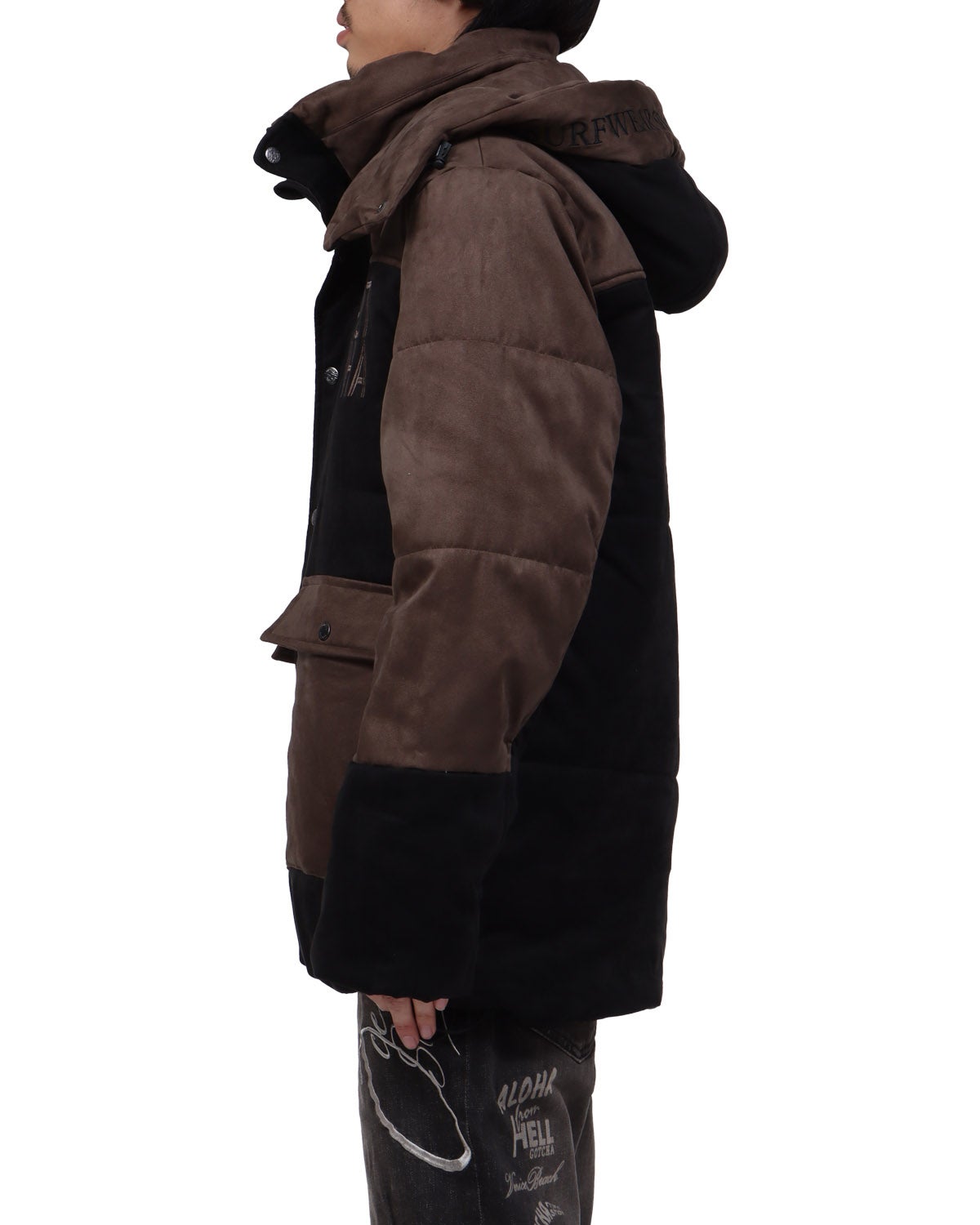 ブラック：173cm63kg(Lサイズ着用)